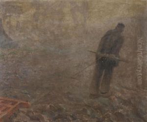 'paysan Pauvre' Canvas by Julien Celos
