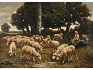 Bergere Et Sontroupeau