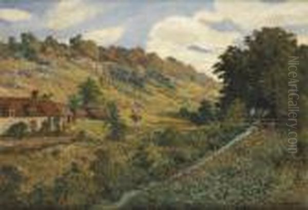 Paysage Vallonne En Foret De Fontainebleau - view 1