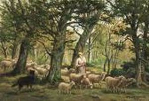 Shepherdess And Her Flock Shepherdess And Her Flock