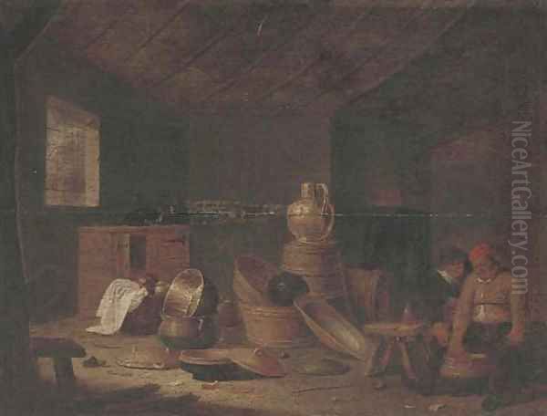 Boors in a kitchen - view 1
