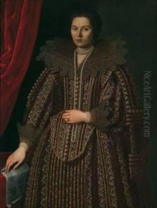 Bildnis Einer Vornehmen Dame; Ritratto Di Nobildonna by Carlo Ceresa