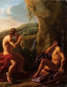 Mercurio Ed Argo by Michelangelo Cerqouzzi