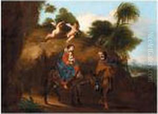 The Flight Into Egypt - view 1