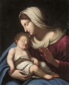 The Madonna And Child by Giovanni Domenico Cerrini
