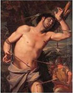 Saint Sebastian by Giovanni Domenico Cerrini