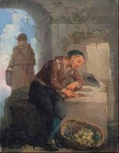Venditore Di Frutta by Giacomo Ceruti (Il Pitocchetto)