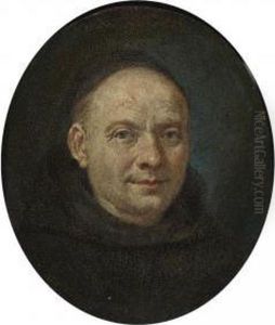 Head Of An Ecclesiastic by Giacomo Ceruti (Il Pitocchetto)