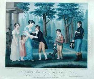 Returning from College by Busset