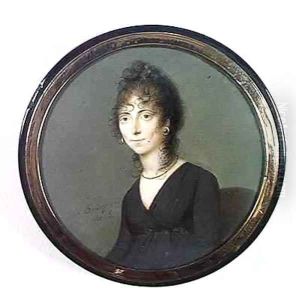 Marie-Laetitia Ramolino (1750-1836) by Charles Guillaume Alexandre Bourgeois