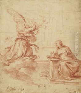 He Annunciation by Giuseppe Cesari