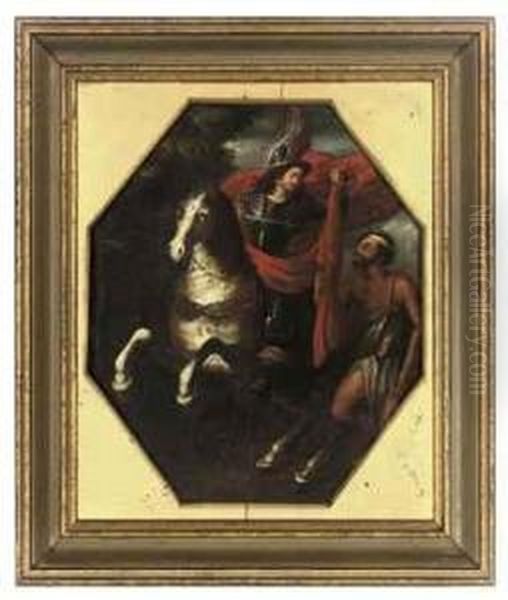 Saint Martin Dividing His Cloak - view 1