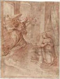 The Annunciation by Giuseppe Cesari