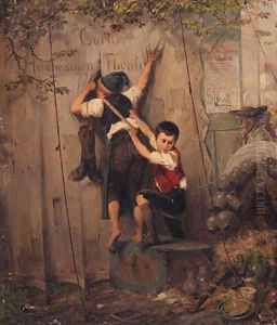 At the Cologne Fair by Fritz Beinke