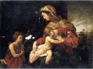 The Madonna And Child With The Infant Saint John The Baptist The Madonna And Child With The Infant Saint John The Baptist