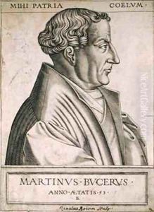 Martin Bucer (1491-1551) at the age of 53 by Rene Boyvin