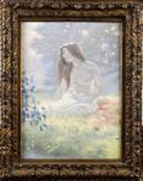 Nu Feminin, Dans Un Paysage - view 1