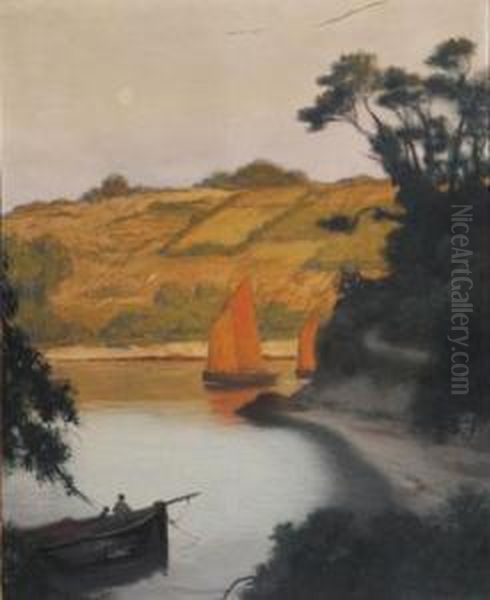 Bords De L'aven, Marine Symboliste - view 1
