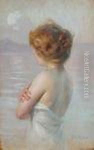 Rue Au Bord De La Mer by Paul Chabas