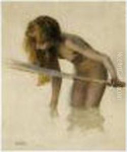 Jeune Baigneuse Penchee Jeune Baigneuse Penchee