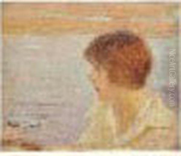 Jeune Fille Devant La Mer - view 1