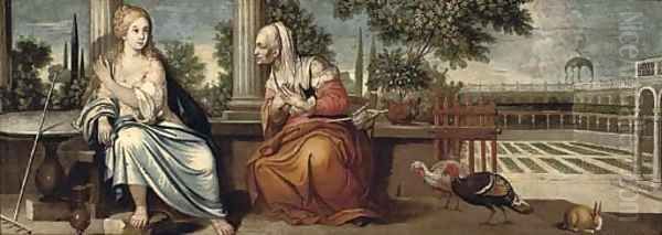Vertumnus and Pomona - view 1