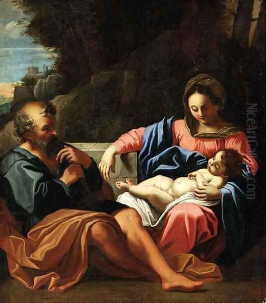 The Rest on the Flight into Egypt - view 1