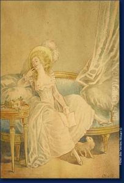 Jeune-femme Dans Un Interieur - view 1