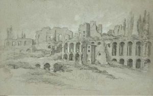 Vue De La Domus Augustiana, Ou Palais Des Empereurs, Rome