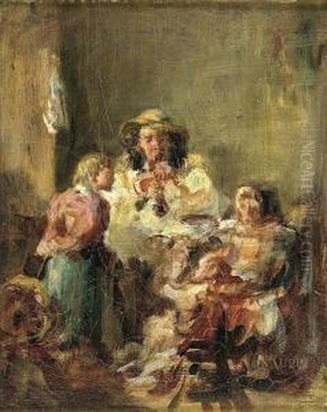 The Flute Players - view 1