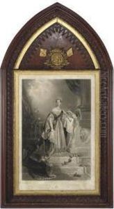 Her Majesty Queen Victoria by Alfred-Edward Chalon
