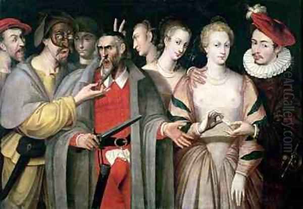 Actors of the Commedia dell'Arte - view 1