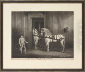 His Majesty's Coach Horses And Coachman by Henry Bernard Chalon