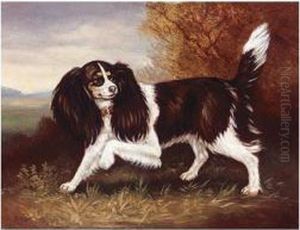 Princess Charlotte's Spaniel In A Landscape Princess Charlotte's Spaniel In A Landscape