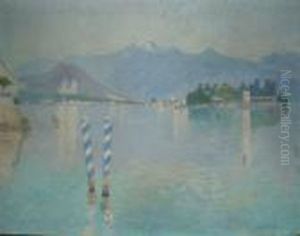 Le Lac Leman by Louis Chalon
