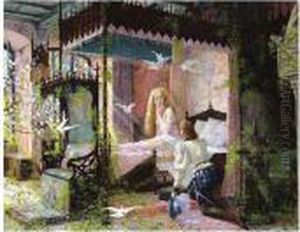 Sleeping Beauty Waking Up by Louis Chalon