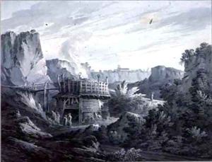Landscape with a Lime Quarry by James Bourne