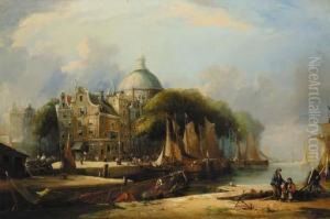 View On The Singel Canal, Amsterdam