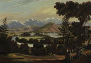 Imaginary Landscape: A Fanciful View Of The Hudson River