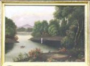 Activity Along A River