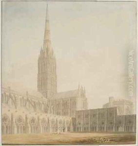 Salisbury Cathedral from the South West