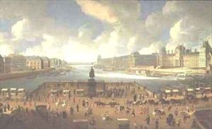 Le Pont Neuf, Paris by Pieter Bouts