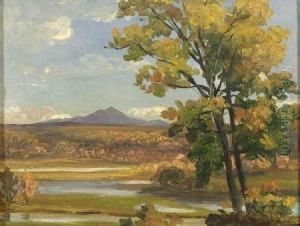 Distant Peak, Autumn by Benjamin Champney