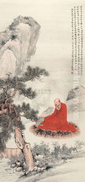 Dharma With Red Cloth - view 1