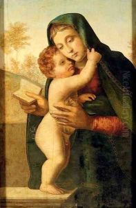 The Madonna and Child 3 by Giuliano Bugiardini