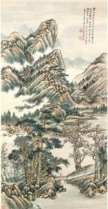 Landscape by Feng Chaoran