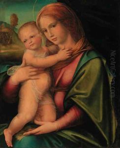 The Madonna and Child 2 by Giuliano Bugiardini