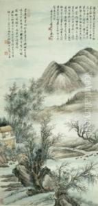 Landscape by Feng Chaoran