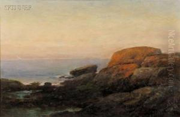 Rocks At Newport - view 1
