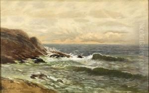 Rocky Shore Seascape.